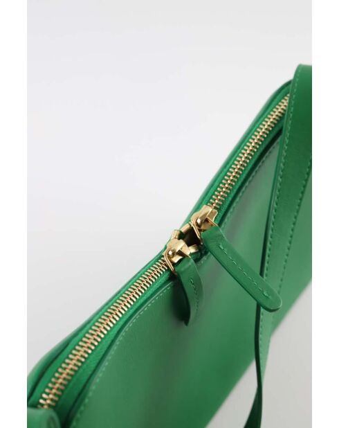 Bolsos de piel verde - 24x14x6 cm - En muy buen estado