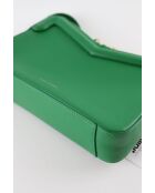 Bolsos de piel verde - 24x14x6 cm - En muy buen estado