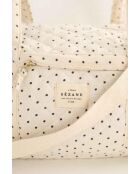 Sacs deVoyage en coton beige - 40x22x22 cm - Très bon état