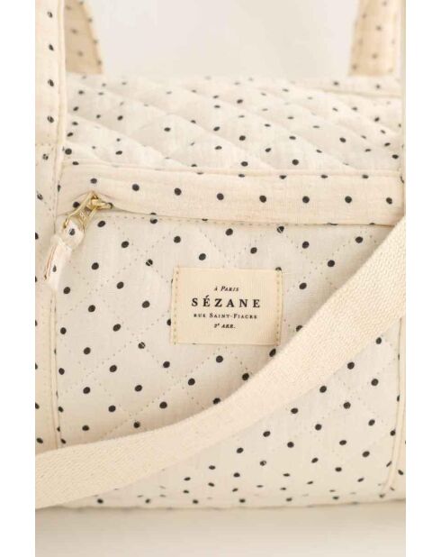 Sacs deVoyage en coton beige - 40x22x22 cm - Très bon état