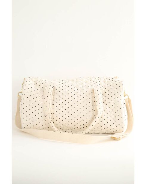 Sacs deVoyage en coton beige - 40x22x22 cm - Très bon état