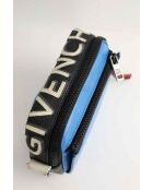 Sacs en cuir bleu - 19x6x15 cm - Bon état