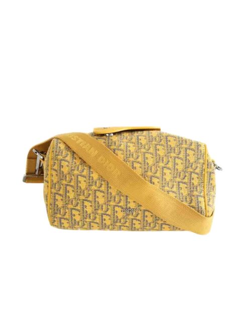 Sacs en tissu jaune - 25x8x20 cm - Très bon état