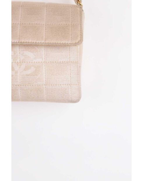 Handtaschen aus goldfarbenem Stoff - 26x4x11 cm - Sehr guter Zustand