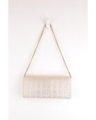 Handtaschen aus goldfarbenem Stoff - 26x4x11 cm - Sehr guter Zustand