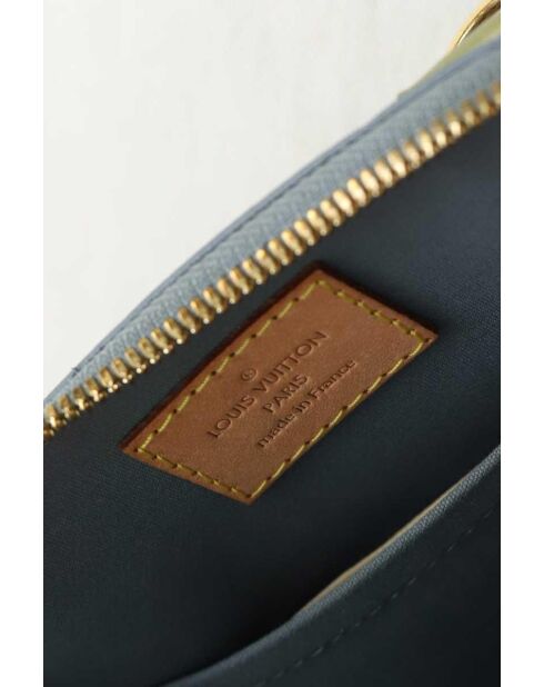 Bolsos de charol caqui - 23x11x18 cm - En buen estado