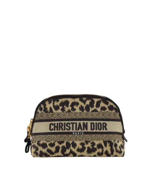 Beigefarbene Reisetaschen aus Baumwolle - 23x15x8 cm - Sehr guter Zustand