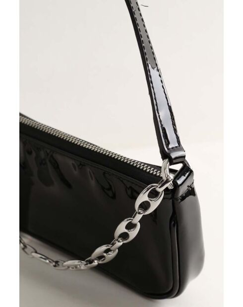 Bolsos de charol negros - 18x3,5x10 cm - Muy buen estado