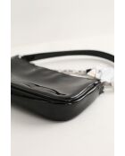 Bolsos de charol negros - 18x3,5x10 cm - Muy buen estado