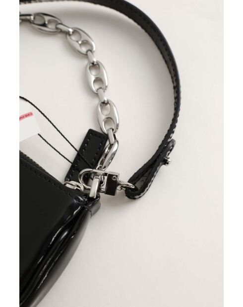 Bolsos de charol negros - 18x3,5x10 cm - Muy buen estado