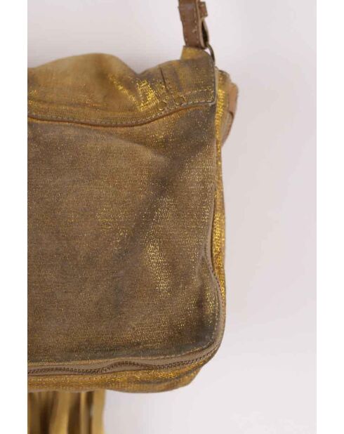 Borse in pelle dorata - 29x8x24 cm - Buone condizioni