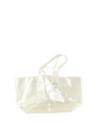 Bolsos de plástico blancos - 60x22x36 cm - Nunca usados