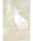 Bolsos de plástico blancos - 60x22x36 cm - Nunca usados