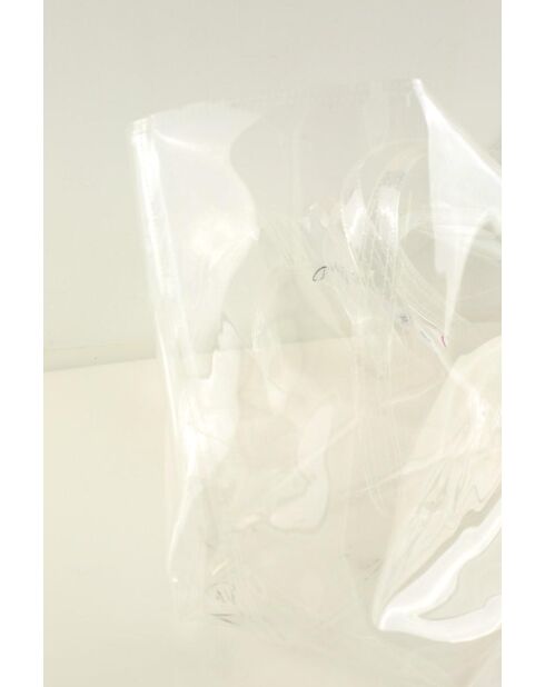 Bolsos de plástico blancos - 60x22x36 cm - Nunca usados