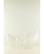 Bolsos de plástico blancos - 60x22x36 cm - Nunca usados