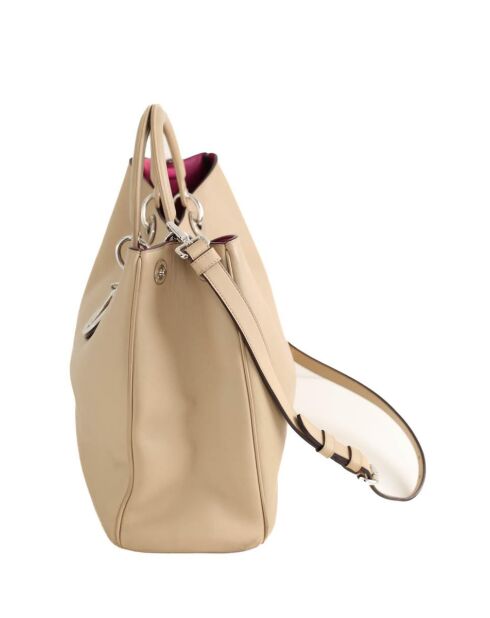 Borse in pelle beige - 37x13x27 cm - Ottime condizioni