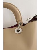 Borse in pelle beige - 37x13x27 cm - Ottime condizioni