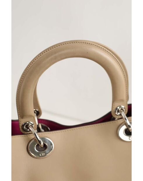 Borse in pelle beige - 37x13x27 cm - Ottime condizioni