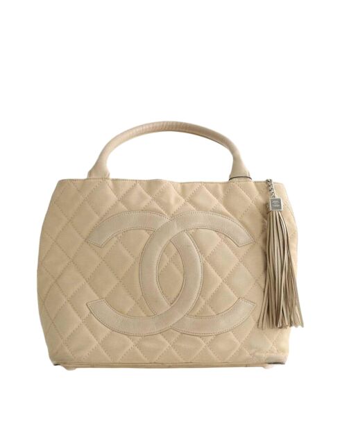 Borse in pelle beige - 37x24x14 cm - Buone condizioni