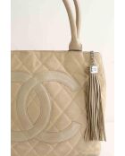 Borse in pelle beige - 37x24x14 cm - Buone condizioni
