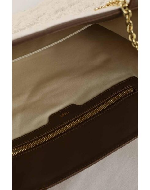 Bolsos de tela blanca - 38x13x29 cm - Muy buen estado