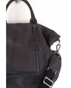 Grijze leren handtassen - 44x19x30 cm - Goede conditie