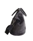 Grijze leren handtassen - 44x19x30 cm - Goede conditie