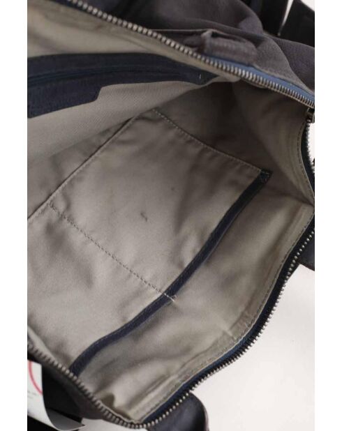 Graue Lederhandtaschen - 44x19x30 cm - Guter Zustand