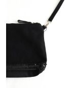 Bolsos de tela negra - 25,5x5x15,5 cm - Muy buen estado