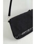 Bolsos de tela negra - 25,5x5x15,5 cm - Muy buen estado