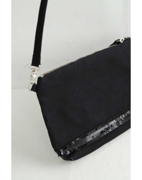 Bolsos de tela negra - 25,5x5x15,5 cm - Muy buen estado