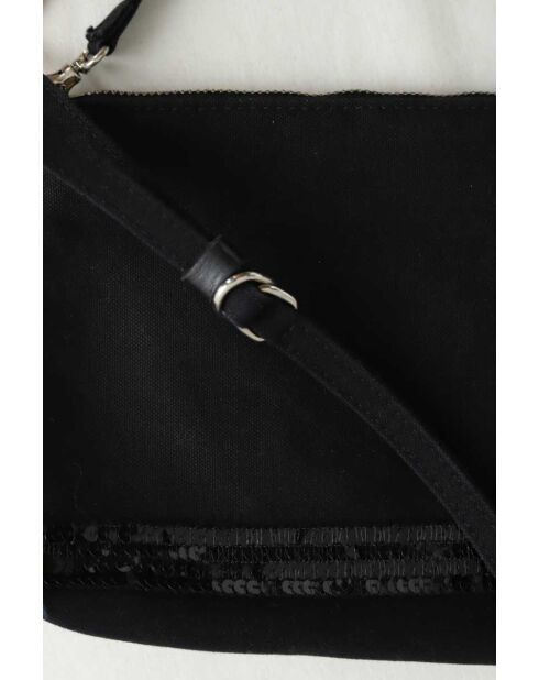 Bolsos de tela negra - 25,5x5x15,5 cm - Muy buen estado