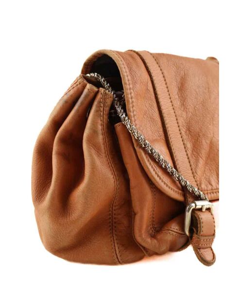 Borse in pelle marrone - 38x23 cm - Buone condizioni