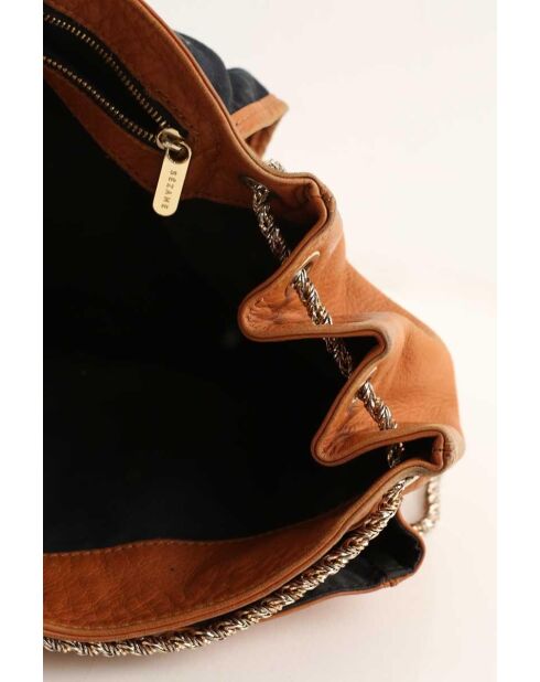 Borse in pelle marrone - 38x23 cm - Buone condizioni