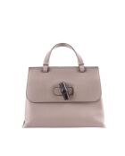 Graue Lederhandtaschen - 25x10x20 cm - Sehr guter Zustand