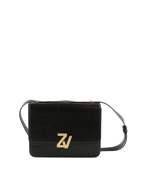 Bolsos de piel negra - 25x8x20 cm - En buen estado