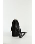 Bolsos de piel negra - 25x8x20 cm - En buen estado