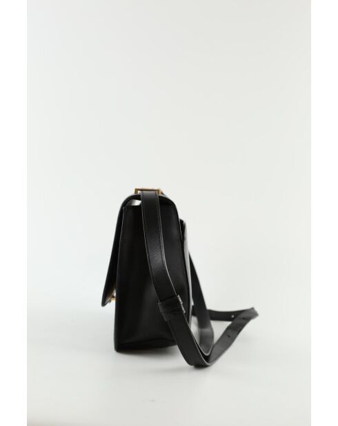 Bolsos de piel negra - 25x8x20 cm - En buen estado