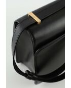 Bolsos de piel negra - 25x8x20 cm - En buen estado