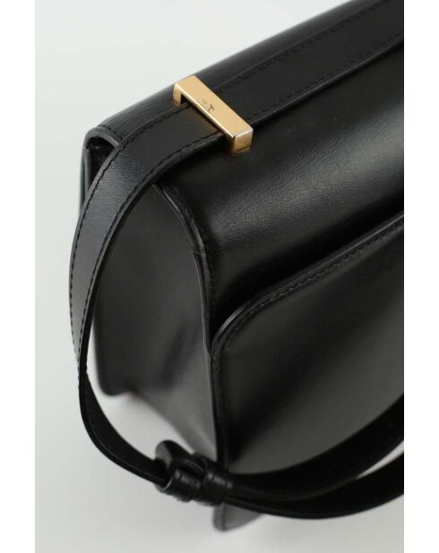 Bolsos de piel negra - 25x8x20 cm - En buen estado