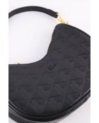 Schwarze Lederhandtaschen - 24x6x12 cm - Nie getragen mit Etikett