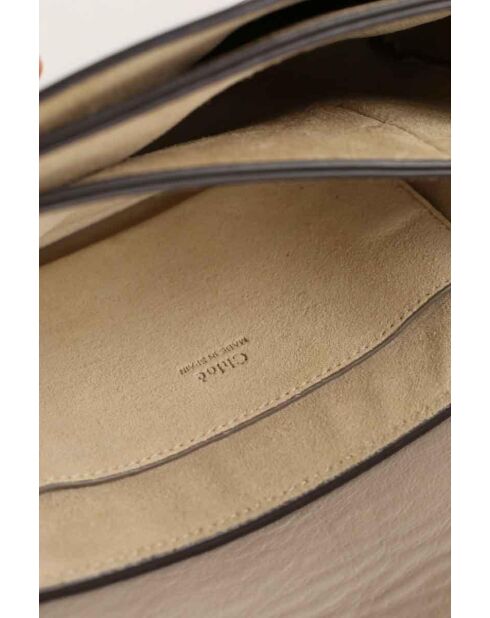 Graue Wildlederhandtaschen - 26x10x18 cm - Sehr guter Zustand