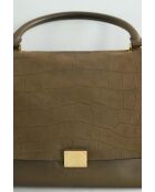 Borse in pelle marrone - 39x18x25 cm - Buone condizioni