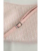 Sacs à main en tissu rose - 25x7x15 cm - Très bon état