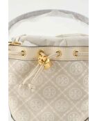 Borse in tessuto ecrù - 20x11x19 cm - Mai indossate con etichetta