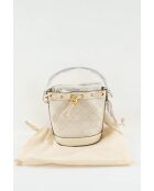 Borse in tessuto ecrù - 20x11x19 cm - Mai indossate con etichetta