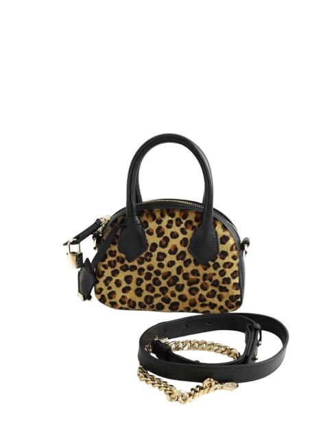 Braune Pony-Handtaschen aus Kalbsleder - 18x6x13 cm - Sehr guter Zustand