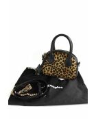 Braune Pony-Handtaschen aus Kalbsleder - 18x6x13 cm - Sehr guter Zustand