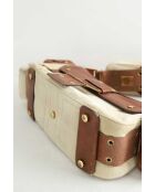 Borse in pelle marrone - 38x14x11 cm - Ottime condizioni