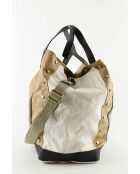 Bolsos de tela caqui - 50x20x38 cm - En buen estado